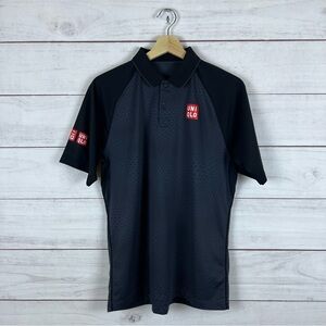 Uniqlo Kei Nishikori Tennis Polo Shirt fits Medium